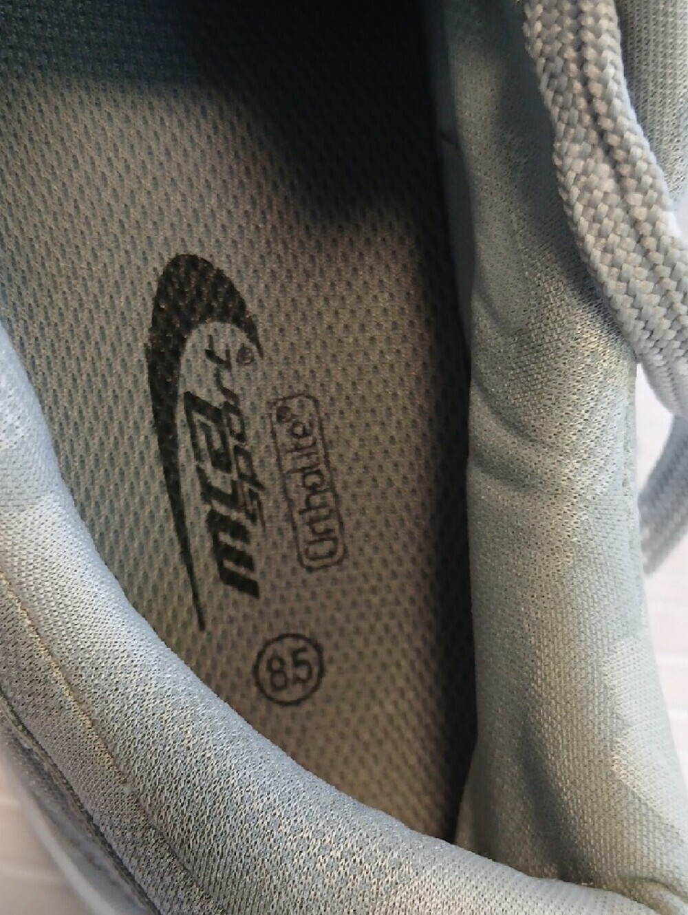 MTA Sport Light Gray Mesh Athletic Sneakers - Picture 3 of 5